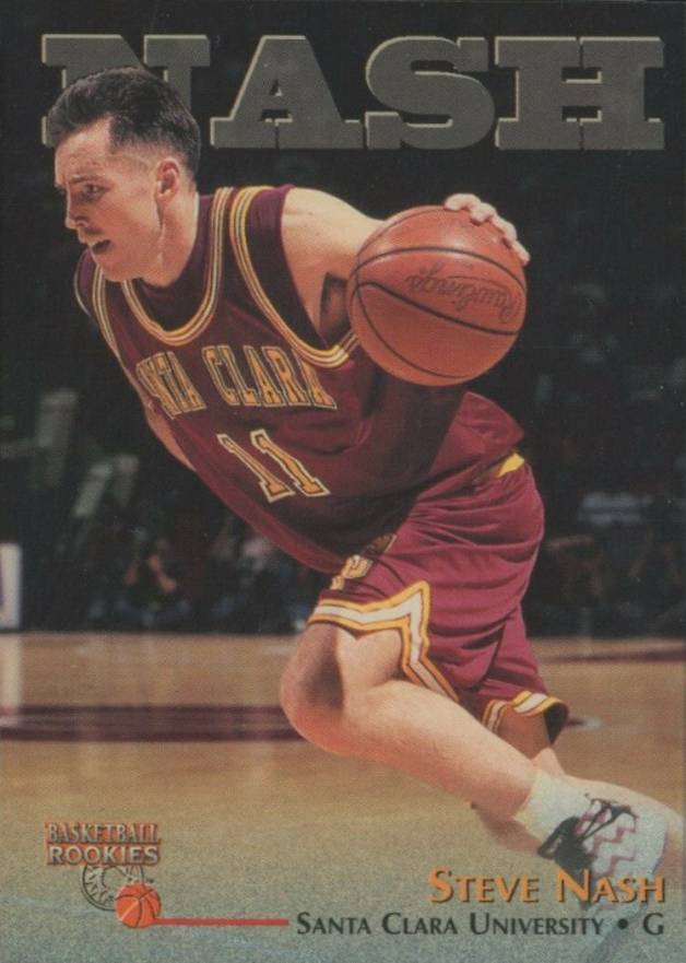 1996 Score Board Basketball Rookies Steve Nash #18 Basketball Card