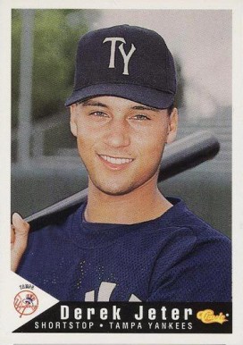 1994 Classic Tampa Yankees Derek Jeter #1 Baseball Card