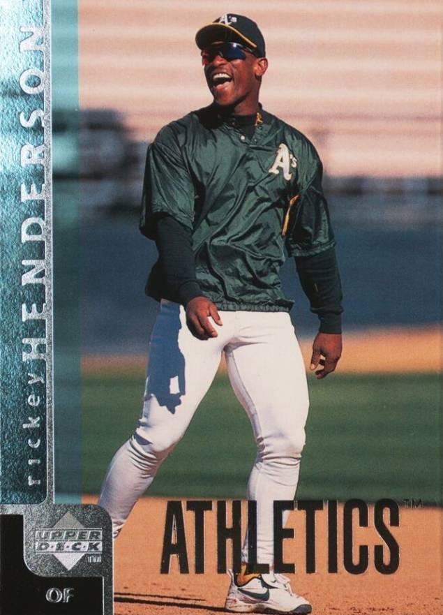 1998 Upper Deck Rickey Henderson #710 Baseball Card