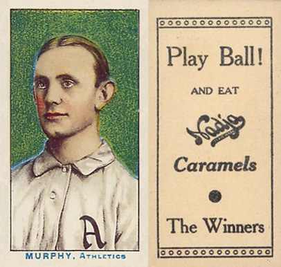 1910 Nadja Philadelphia Athletics Murphy, Athletics # Baseball Card
