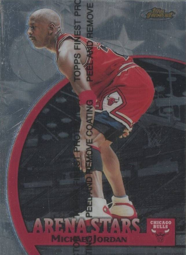 1998 Finest Arena Stars Michael Jordan #AS19 Basketball Card