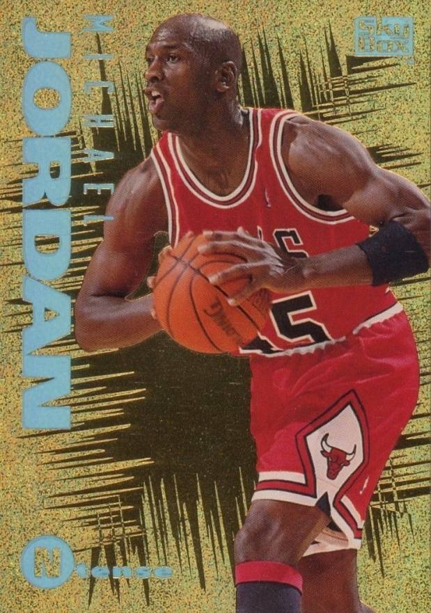 1994 E-Motion N-Tense Michael Jordan #3 Basketball Card