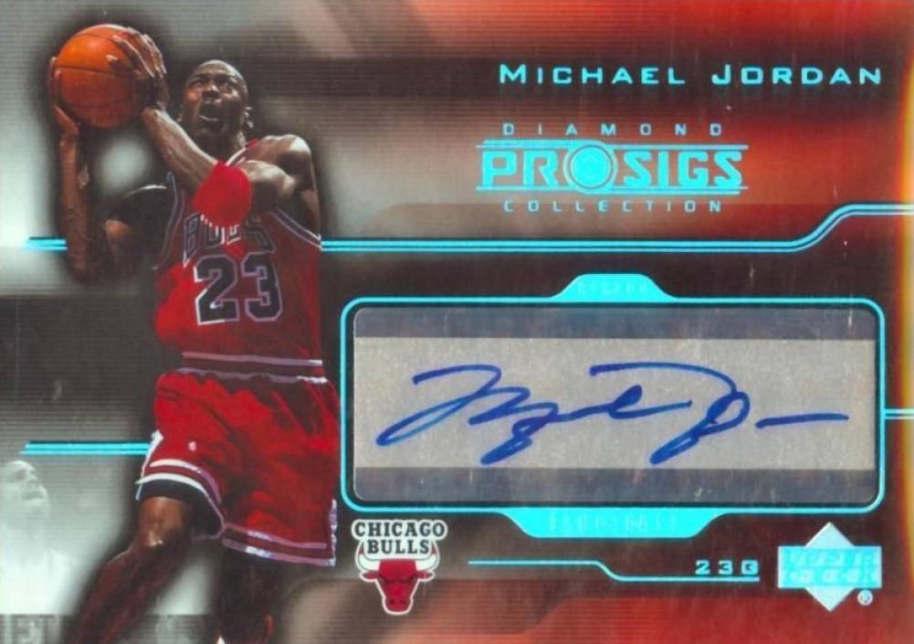 2004 Upper Deck Pro Sigs Pro Signs Michael Jordan #PS-MJ Basketball Card