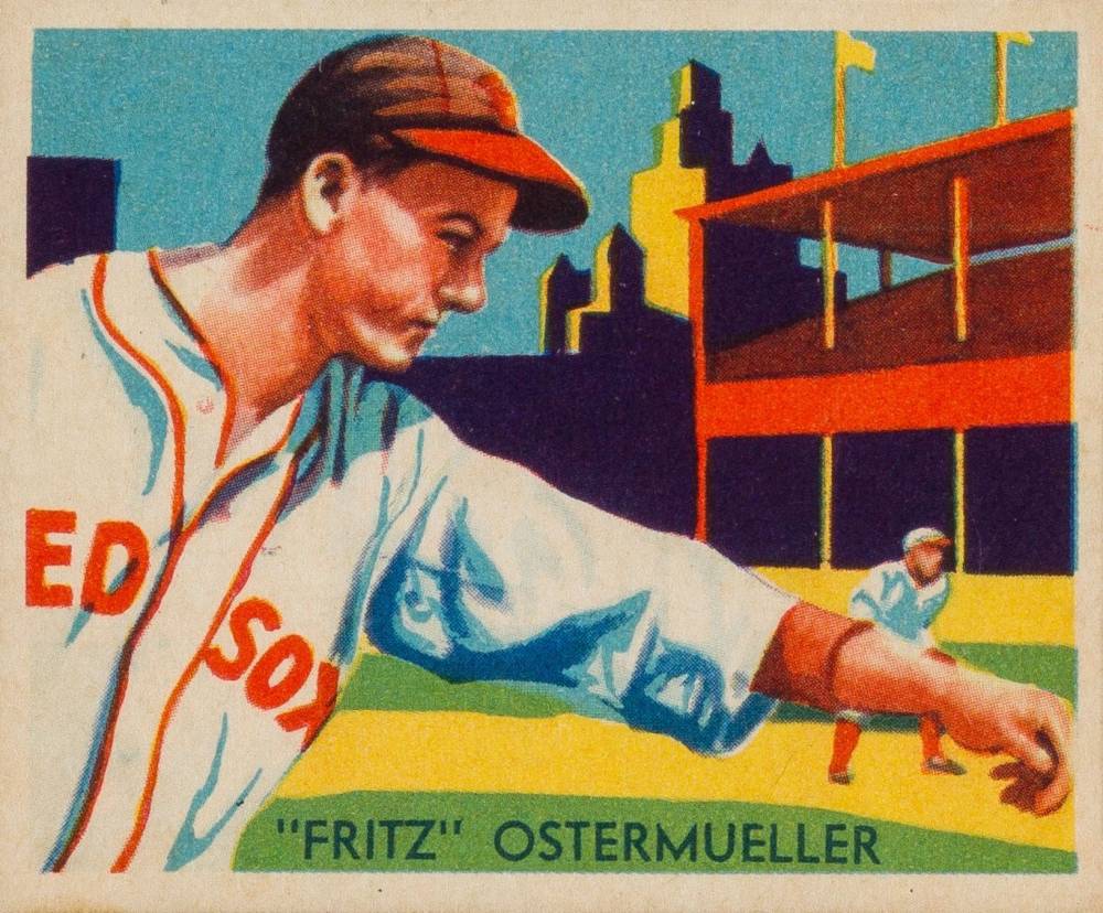1934 Diamond Stars  Fritz Ostermueller #73 Baseball Card