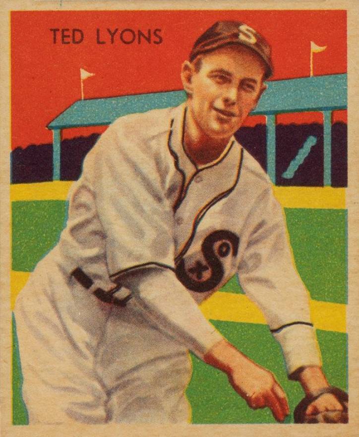 1934 Diamond Stars  Ted Lyons #43 Baseball Card