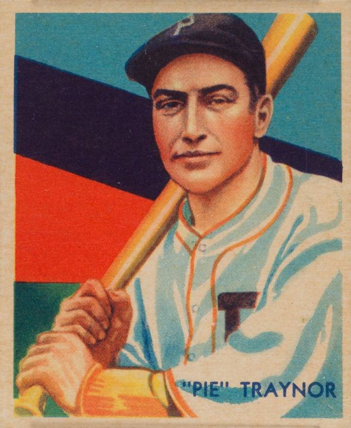 1934 Diamond Stars  Pie Traynor #27 Baseball Card