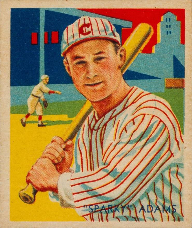 1934 Diamond Stars  Sparky Adams #24 Baseball Card