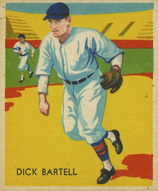 1934 Diamond Stars  Dick Bartell #101 Baseball Card