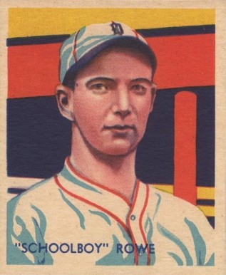 1934 Diamond Stars  Schoolboy Rowe #98 Baseball Card