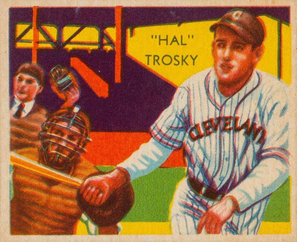 1934 Diamond Stars  Hal Trosky #70 Baseball Card