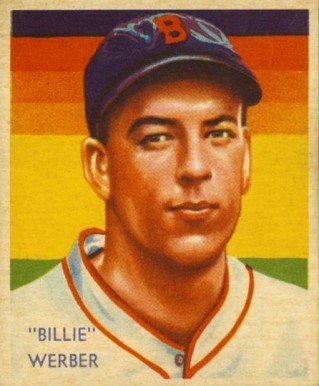 1934 Diamond Stars  Billie Werber #61 Baseball Card