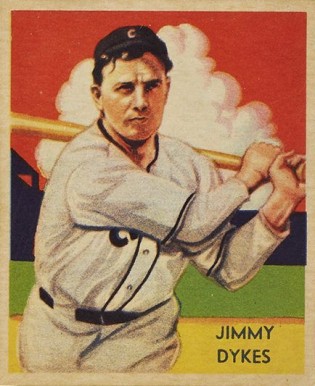 1934 Diamond Stars  Jimmy Dykes #42 Baseball Card