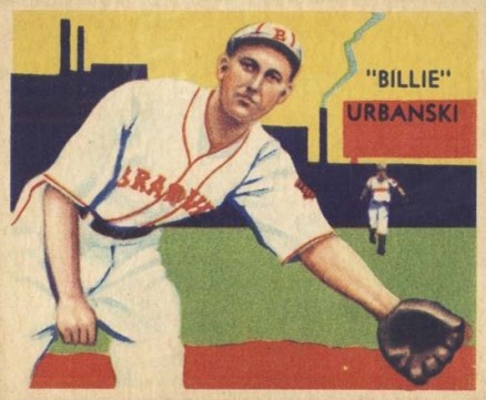 1934 Diamond Stars  Billie Urbanski #37 Baseball Card