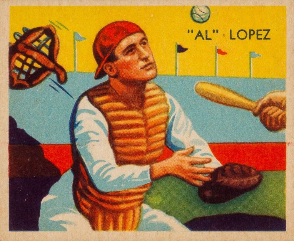 1934 Diamond Stars  Al Lopez #28 Baseball Card