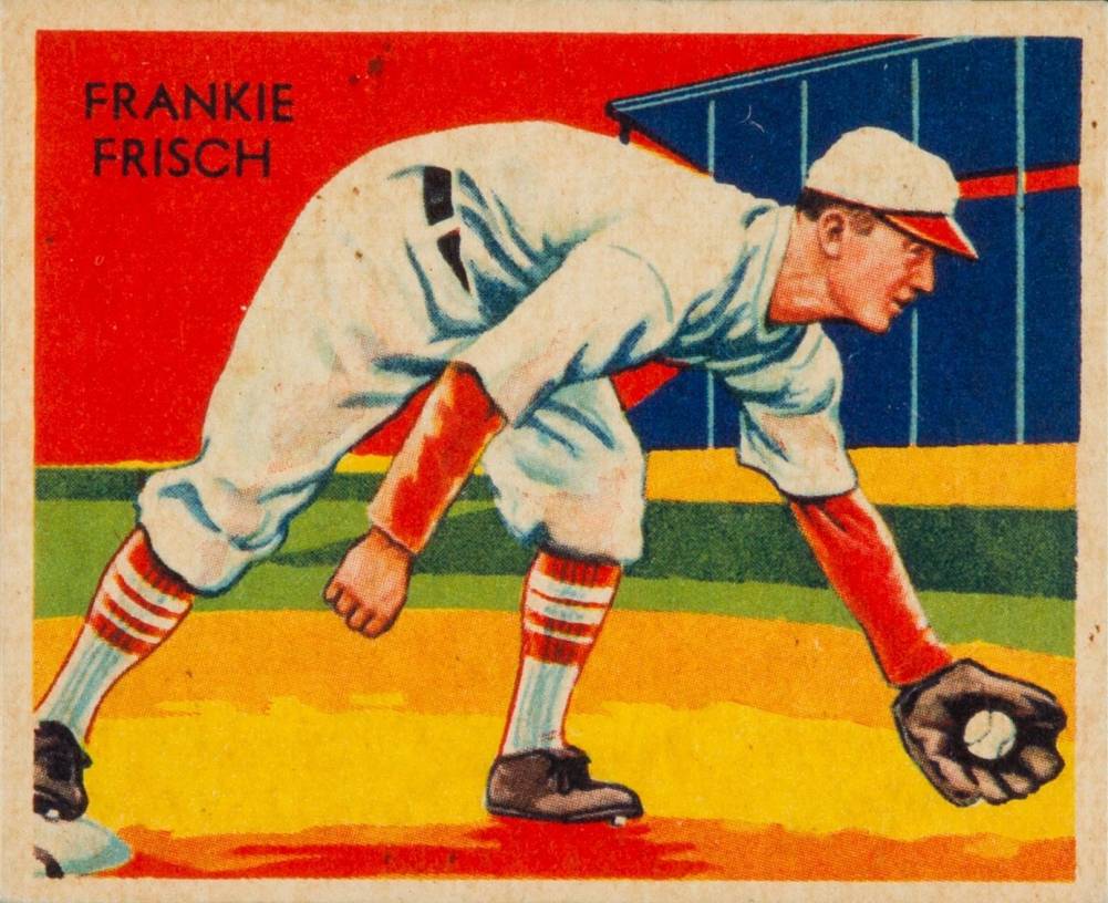 1934 Diamond Stars  Frankie Frisch #17 Baseball Card