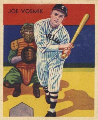 1934 Diamond Stars  Joe Vosmik #8 Baseball Card