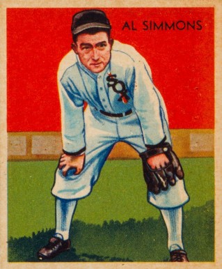 1934 Diamond Stars  Al Simmons #2 Baseball Card