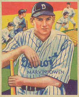 1934 Diamond Stars  Marvin Owen #67 Baseball Card