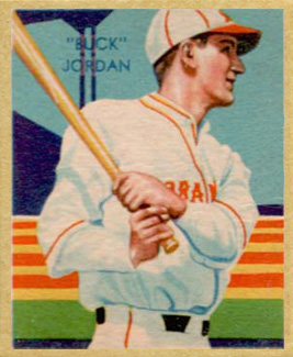 1934 Diamond Stars  Buck Jordan #49 Baseball Card