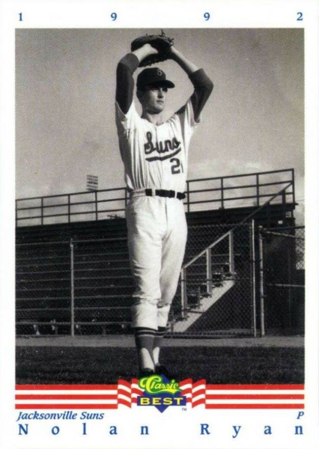 1992 Classic Best Nolan Ryan #1 Baseball Card