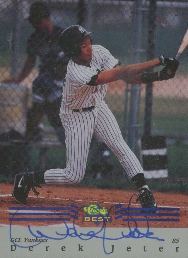 1992 Classic Best Derek Jeter #22 Baseball Card