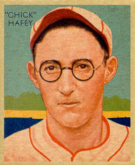 1934 Diamond Stars  Chick Hafey #18 Baseball Card