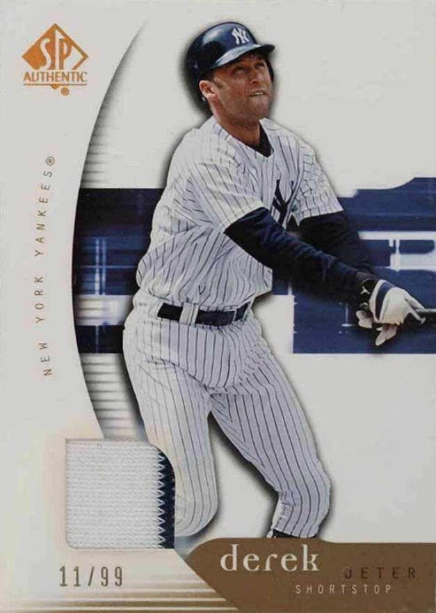 2005 SP Authentic Derek Jeter #31 Baseball Card