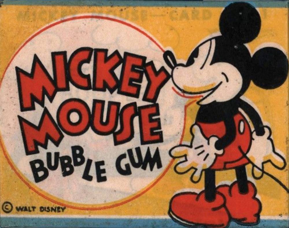 1935 Mickey Mouse Wax Pack #WP Non-Sports Card