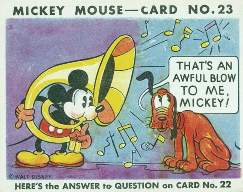 1935 Mickey Mouse That's an Awful... #23 Non-Sports Card