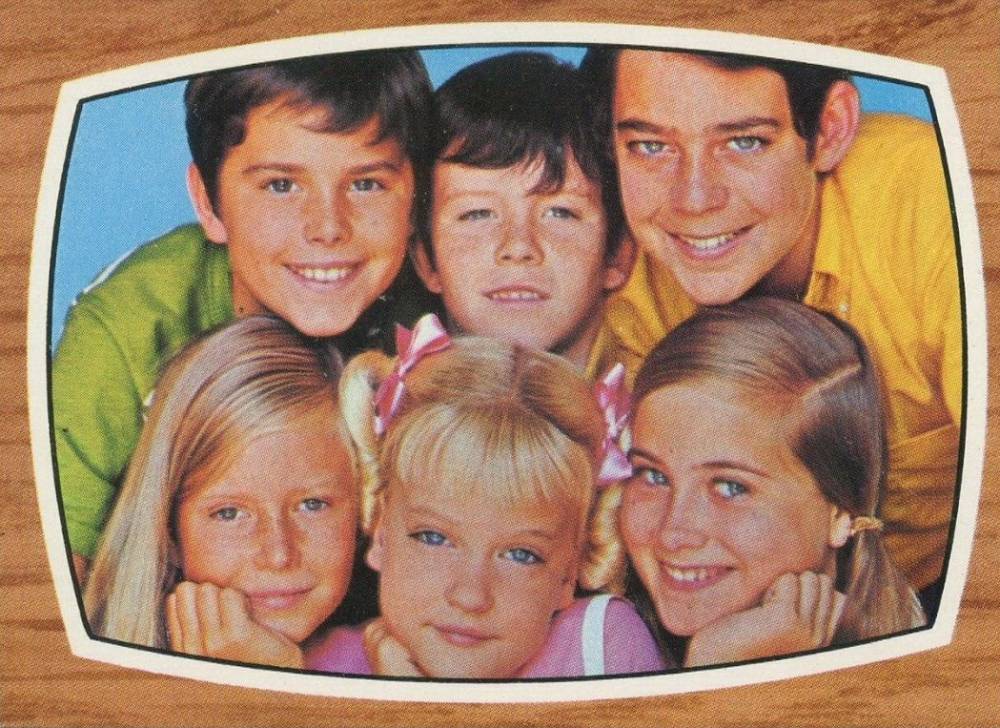 1971 Brady Bunch Photo of the Brady kids #55 Non-Sports Card