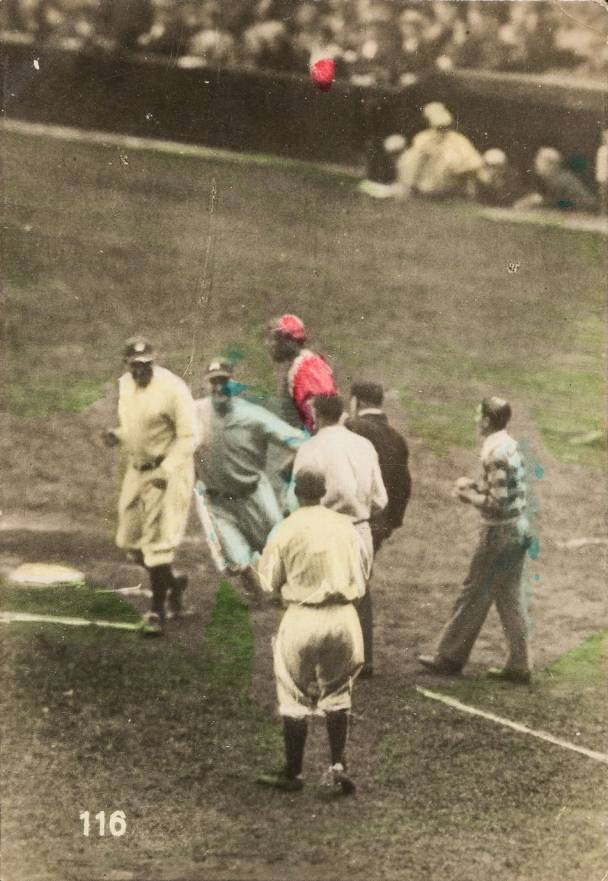 1928 Tabacalera La Morena  Babe Ruth/Lou Gehrig #116 Baseball Card