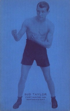 1925 Exhibit Blue Boxers Bud Taylor # Other Sports Card