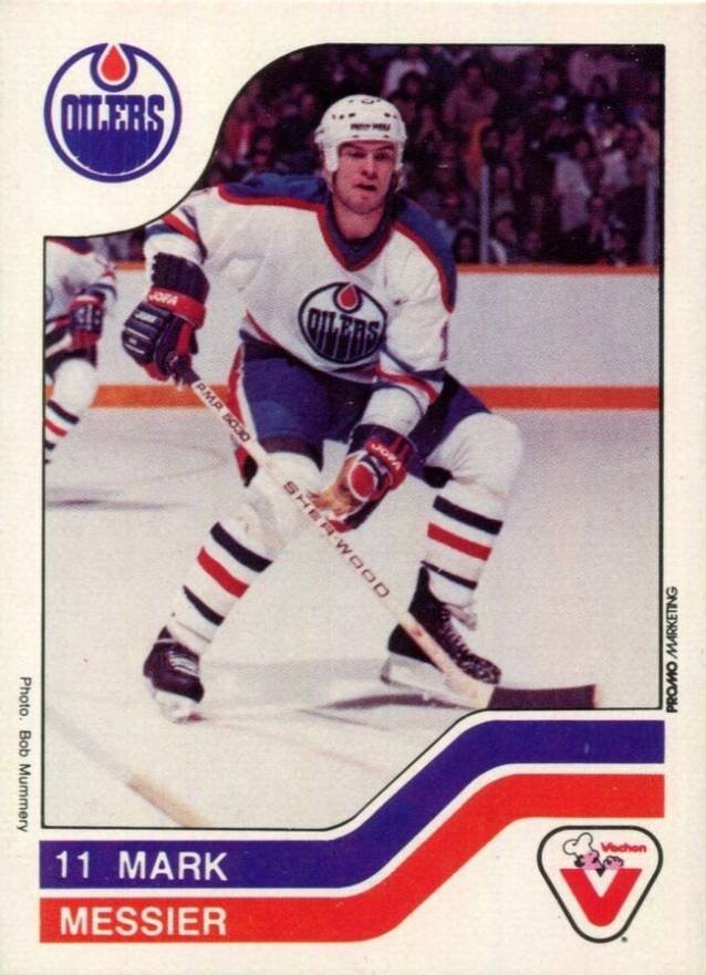 1983 Vachon Mark Messier #36 Hockey Card