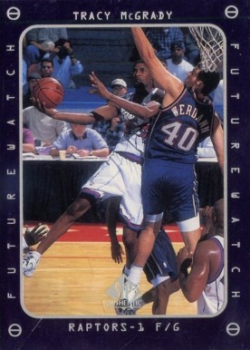 1997 SP Authentic Tracy McGrady #166 Basketball Card