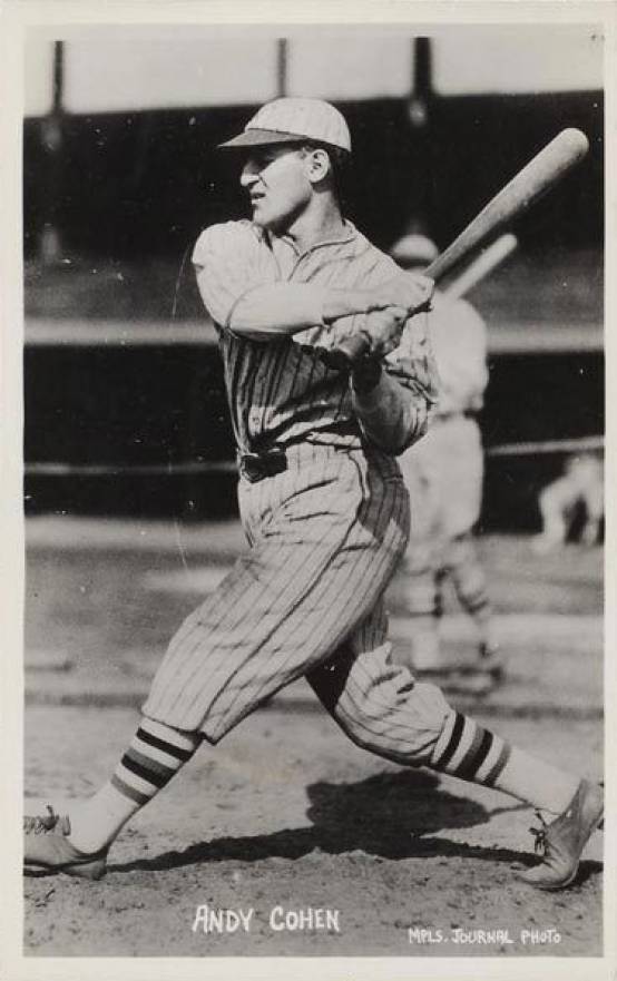 1933 Worch Cigar American Association (1933-34) Andy Cohen #8a Baseball Card