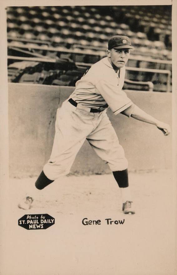 1933 Worch Cigar American Association (1933-34) Gene Trow #68 Baseball Card
