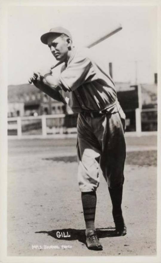 1933 Worch Cigar American Association (1933-34) Johnny Gill #19 Baseball Card