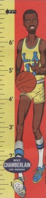 1969 Topps Rulers Wilt Chamberlain #11 Basketball Card