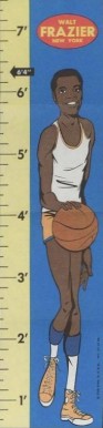 1969 Topps Rulers Walt Frazier #17 Basketball Card
