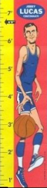 1969 Topps Rulers Jerry Lucas #15 Basketball Card