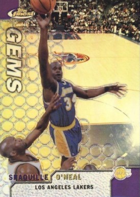 1999 Finest Shaquille O'Neal #106 Basketball Card