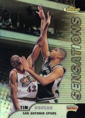 1999 Finest Tim Duncan #125 Basketball Card