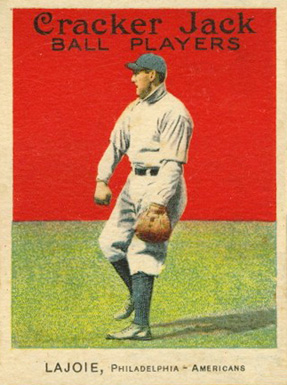 1915 Cracker Jack LAJOIE, Philadelphia-Americans #66 Baseball Card