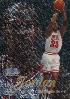 1997 Flair Showcase Michael Jordan #1 Basketball Card