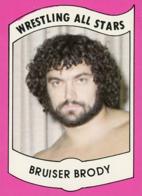 1982 Wrestling All Stars Series A Bruiser Brody #20 Other Sports Card