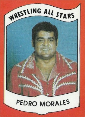 1982 Wrestling All Stars Series A Pedro Morales #14 Other Sports Card