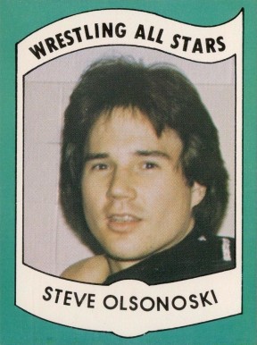 1982 Wrestling All Stars Series A Steve Olsonoski #17 Other Sports Card