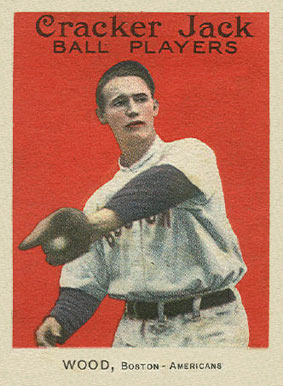 1914 Cracker Jack Wood, Boston-Americans #22 Baseball Card