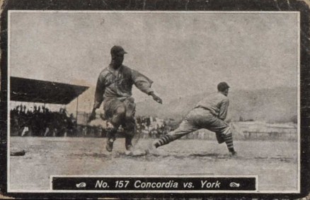1931 Doble Aguila Sport  Concordia vs. York #157 Baseball Card