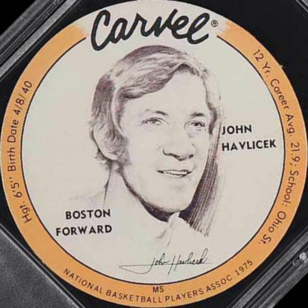 1975 Carvel Discs John Havlicek #JH Basketball Card